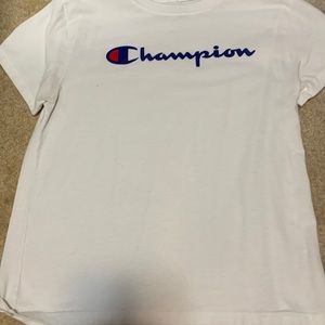 white champion shirt